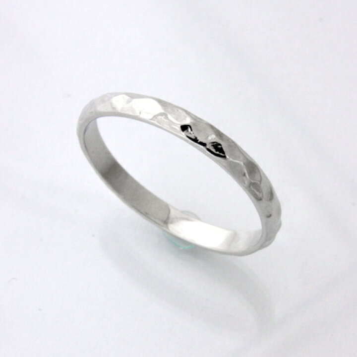 楽天市場】指輪 リング 鎚目 槌目 プラチナ Pt900 【 ハードプラチナ  
