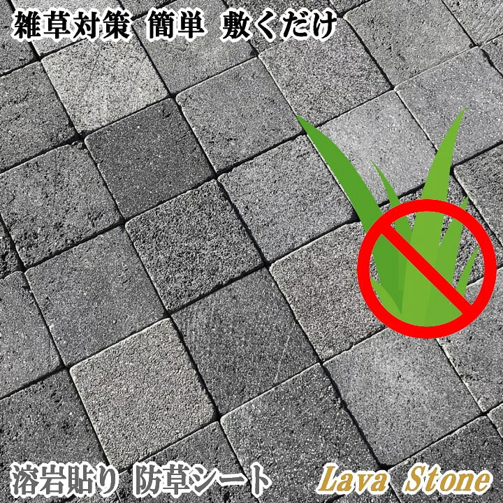 楽天市場 天然石 黒 溶岩石 敷石 防草シ ト 庭 タイル 石 置くだけ Diy ガーデニング おしゃれ 敷くだけ 簡単 雑草対策 天然石 シート 黒色 ステップストーン ピンコロ石 庭用 ピンコロ 敷き石 雑草防止マット 4シート ガーデンタイル ガーデンストーン 砂利タイル