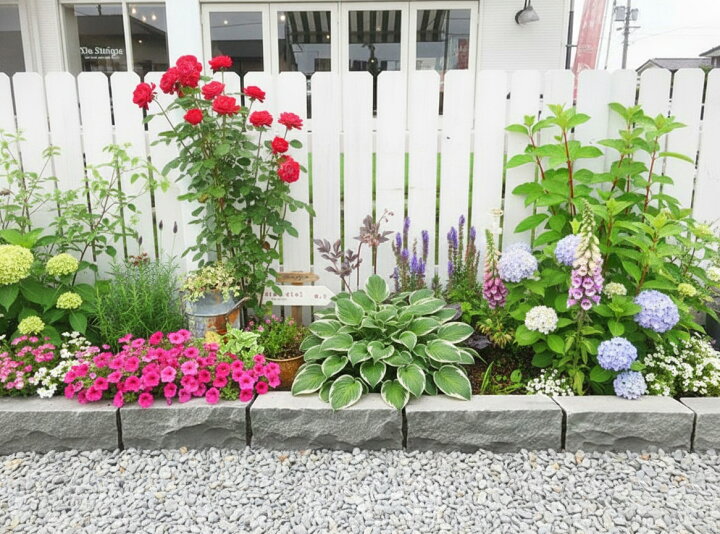 楽天市場】花壇 ガーデニング 庭 石 ブロック 自然石 ナチュラルグレー 