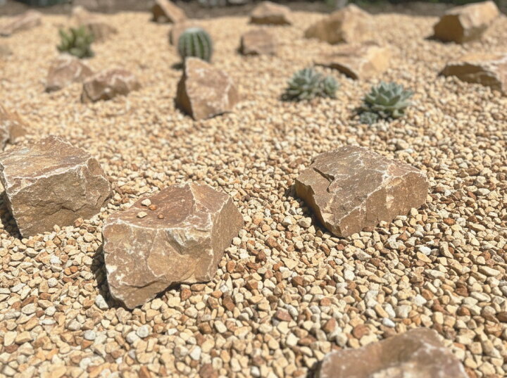 楽天市場】砂利 大量 錆 御影砂利 錆砂利 甲賀砂利 小粒 3分 100kg 約6 