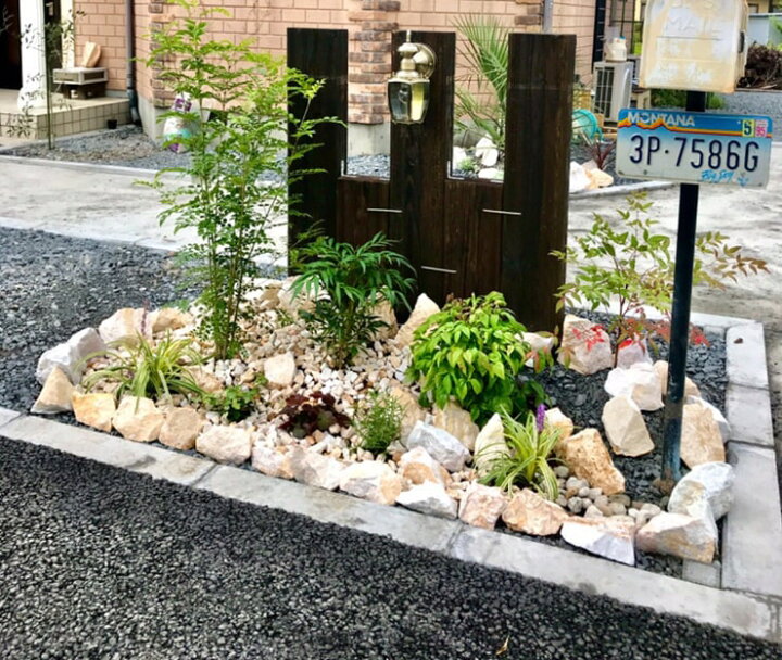 楽天市場】庭石 ロックガーデン 石 岩 黄色 イエロー 白 黄 