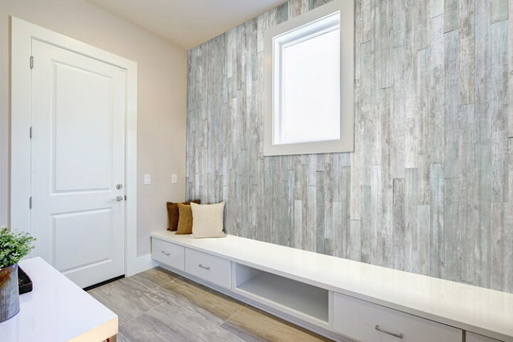 楽天市場 天然木 壁 板 ウッドパネル 壁材 Diy おしゃれ ウッドボード ミントグリーン 1 5平米セット ウッドタイル 両面テープ 貼る 木 128 1180mm 内装 古材風 貼れる木 板材 壁板 インテリア 壁面 木材 ウッド パネル 壁に貼れる 裏面シール付き 砂利タイル敷石の