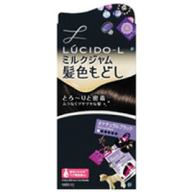 マンダム ルシードエル ミルクジャム髪色もどし 【 ナチュラルブラック 】 [ 医薬部外品 髪色戻し 黒髪 黒 ターンカラー ツヤ ]