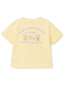 MINIMAL 【綿100】プチプラグラフィックアソート半袖Tシャツ ナルミヤオンライン トップス カットソー・Tシャツ ホワイト パープル ブルー