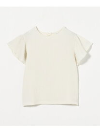 【SALE／40%OFF】UNITED ARROWS green label relaxing バックリボン プルオーバー / キッズ 140cm-160cm ユナイテッドアローズ アウトレット トップス カットソー・Tシャツ ブルー イエロー ホワイト【RBA_E】