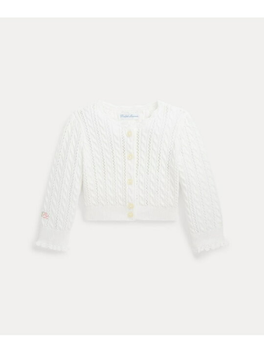 楽天市場】POLO RALPH LAUREN (ベビー)ポインテールニット コットン  