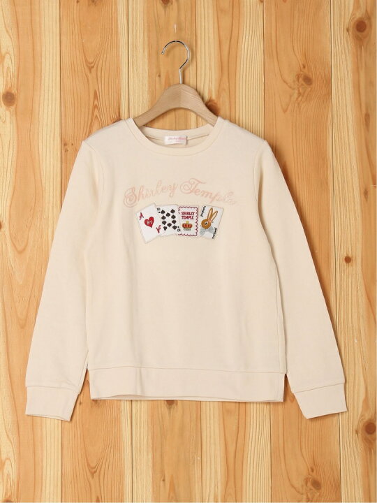 楽天市場】【SALE／50%OFF】Shirley Temple トランプ柄トレーナー 