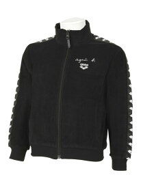 【SALE／40%OFF】agnes b. ENFANT JHM3 E BLOUSON ARENA キッズ agnes b. x arena パイルジャケット アニエスベー ジャケット・アウター ブルゾン・ジャンパー ブラック【RBA_E】【送料無料】