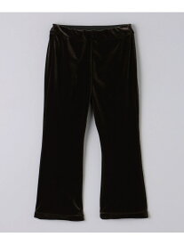 【SALE／50%OFF】UNITED ARROWS ベロア フレア パンツ/キッズ 110cm-120cm ユナイテッドアローズ アウトレット トップス その他のトップス ネイビー ブラウン【RBA_E】【送料無料】