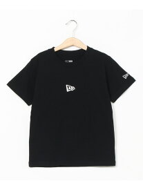 NEW ERA 088 NEW-ERA/14111855 YTH SS CT TEE FLAG LOGO MINI ストンプスタンプ トップス カットソー・Tシャツ ブラック