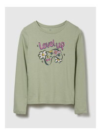 【SALE／30%OFF】GAP (K)グラフィックTシャツ (キッズ) ギャップ トップス カットソー・Tシャツ ホワイト グリーン ブルー グレー【RBA_E】