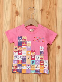 ANPANMAN KIDS COLLECTION (K)ブロックラボTシャツ アンパンマンキッズコレクション トップス カットソー・Tシャツ ピンク