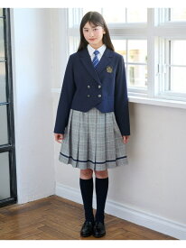 pom ponette junior 【4点セット】ショートジャケット・ジャンスカセット ナルミヤオンライン スーツ・フォーマル セットアップスーツ ネイビー【送料無料】
