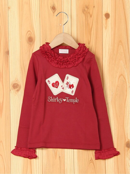楽天市場】【SALE／50%OFF】Shirley Temple トランプアップリケ 