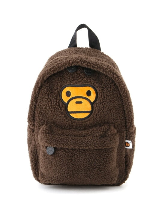 楽天市場】A BATHING APE BABY MILO MINI FUR BACKPACK ア ベイシング 