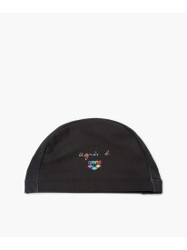 【SALE／27%OFF】agnes b. ENFANT agnes b. x arena キッズ テキスタイルスイムキャップ アニエスベー 水着・スイムグッズ その他の水着・スイムグッズ ブラック【RBA_E】