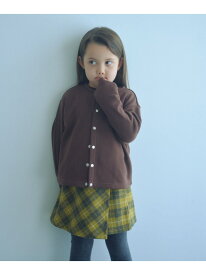 【SALE／40%OFF】UNITED ARROWS green label relaxing ウラケ カーディガン / キッズ 100cm-160cm ユナイテッドアローズ グリーンレーベルリラクシング トップス カーディガン ホワイト ワインレッド ブラウン ブラック【RBA_E】