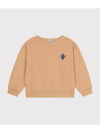 【SALE／30%OFF】PETIT BATEAU プリントスウェットプルオーバー プチバトー トップス スウェット・トレーナー ベージュ【RBA_E】【送料無料】