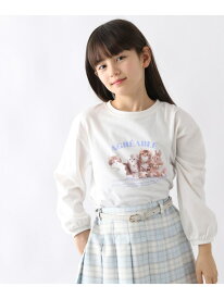 【SALE／20%OFF】GLOBAL WORK ヘビロッTEEガールズ長袖/キッズ/976065 グローバルワーク トップス カットソー・Tシャツ ブラック【RBA_E】