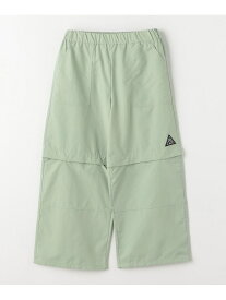 【SALE／70%OFF】UNITED ARROWS green label relaxing TJ コンバーチブル パンツ 100cm-130cm ユナイテッドアローズ アウトレット パンツ その他のパンツ グレー グリーン【RBA_E】