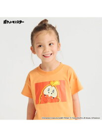 branshes 【Pokemon/ポケットモンスター(ポケモン)】半袖Tシャツ ブランシェス トップス カットソー・Tシャツ ホワイト グレー ブラック ピンク オレンジ