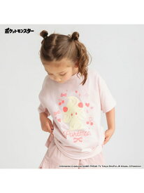 branshes 【Pokemon/ポケットモンスター(ポケモン)】ゆったりシルエット/半袖Tシャツ ブランシェス トップス カットソー・Tシャツ ブラック ネイビー ピンク パープル