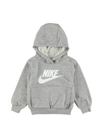 NIKE トドラー(90-100cm) トレーナー/パーカー NIKE(ナイキ) NKN N NSW CLUB FT HBR PO ルーキーユーエスエー トップス パーカー・フーディー ブラック グレー【送料無料】