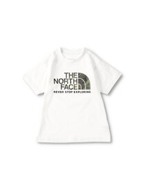 THE NORTH FACE 【THE NORTH FACE/ザ・ノース・フェイス】ショートスリーブカモロゴティーNTJ32359 ブランシェス トップス カットソー・Tシャツ ホワイト グレー ブラック【送料無料】