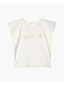 agnes b. ENFANT ベビー Tシャツ アニエスベー トップス カットソー・Tシャツ ベージュ【送料無料】
