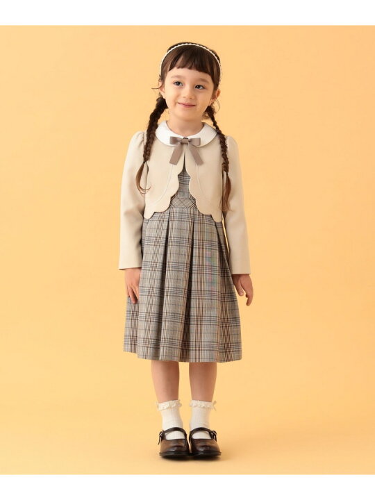 楽天市場】BEAMS mini セレモニー ワンピース + ボレロ セット (110 