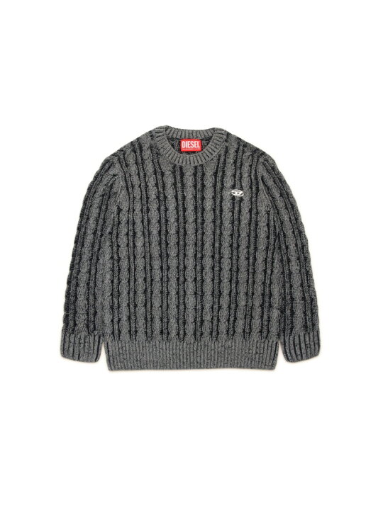 楽天市場】DIESEL キッズ ニット ケーブル編み ディーゼル トップス 