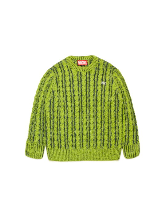 楽天市場】DIESEL キッズ ニット ケーブル編み ディーゼル トップス 