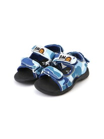 A BATHING APE ABC CAMO BABY MILO SANDALS ア ベイシング エイプ シューズ・靴 サンダル ブルー グリーン ピンク【送料無料】