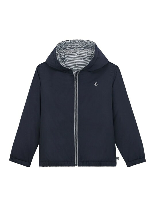 楽天市場】PETIT BATEAU (K)フード付きパフジャケット_キッズG
