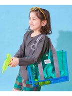 devirock ネオンカラー クリアプールバッグ トート 子供服 キッズ 男の子 女の子 26SS デビロック 水着・…
