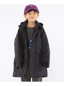 【SALE／30%OFF】SHIPS KIDS 【SHIPS KIDS別注】WILD THINGS:100~140cm / デナリ オーバー コート シップス ジャケット・アウター その他のジャケット・アウター グリーン ブラック【RBA_E】【送料無料】