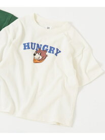 【SALE／10%OFF】devirock 綿100% デビラボ BIGシルエット プリント半袖Tシャツ Tシャツ トップス 25SS デビロック トップス カットソー・Tシャツ グレー【RBA_E】