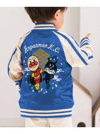ANPANMAN KIDS COLLECTION APKC/(K)和柄スカジャン アンパンマンキッズコレクション ジャケット・アウター スタジャン・スカジャン レッド ブルー【送料無料】