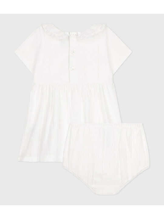 楽天市場】【SALE／30%OFF】PETIT BATEAU 半袖ワンピース&ブルマセット 