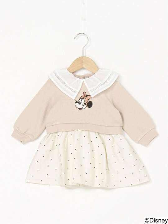 楽天市場 Sale 32 Off Petit Main Disney レース襟ミニーワンピース ナルミヤオンライン ワンピース キッズワンピース Rba E Rakuten Fashion Kids