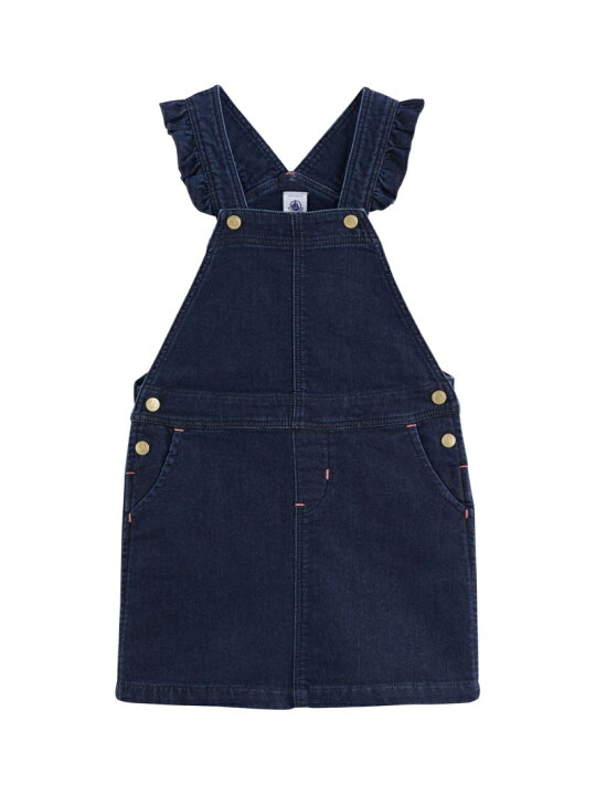楽天市場】PETIT BATEAU (K)デニムジャンパースカート_キッズ 