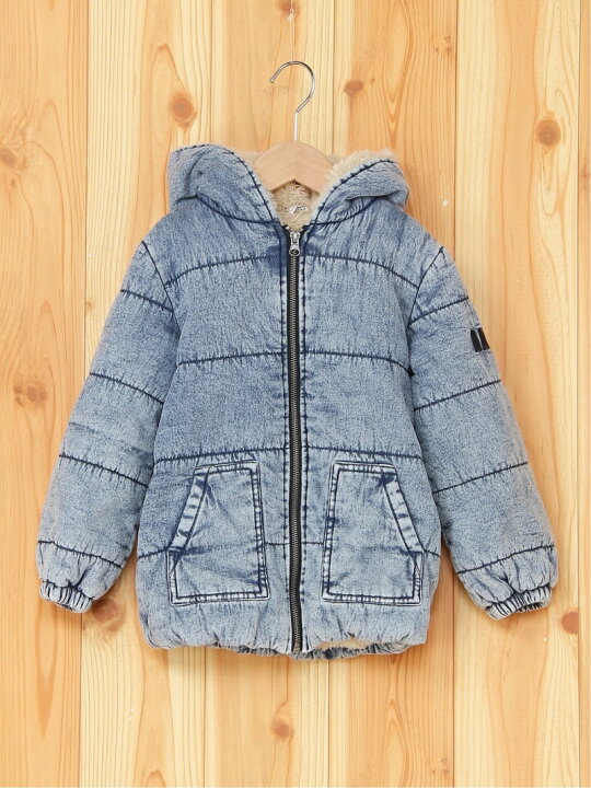 楽天市場 Sale 40 Off Anap Kids Anap Kids ケミカルボア中綿ジャケット アナップ コート ジャケット キッズアウター ブルー Rba E 送料無料 Rakuten Fashion Kids