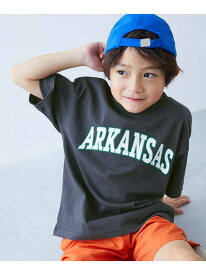 【SALE／30%OFF】devirock 綿100% デビラボ BIGシルエット プリント半袖Tシャツ Tシャツ トップス 25SS デビロック トップス カットソー・Tシャツ ピンク グレー【RBA_E】