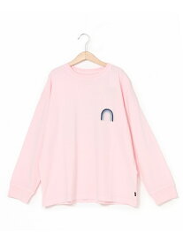 QUIKSILVER (K)RAINBOW LINE ST YOUT クイックシルバー トップス カットソー・Tシャツ ブルー グレー ピンク【送料無料】