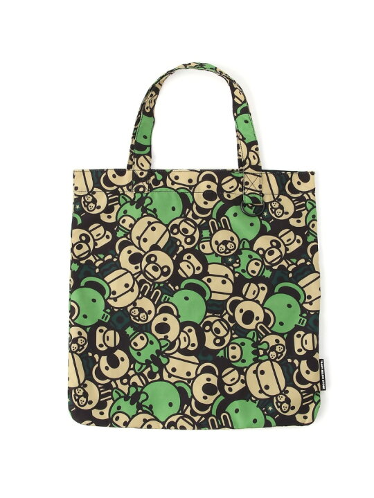 楽天市場】A BATHING APE ALL FRIENDS BABY MILO PUSH DOLL ECO BAG ア 