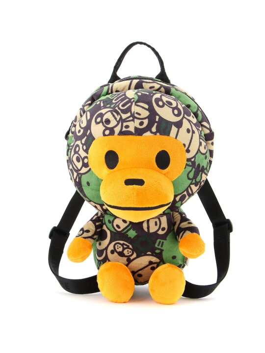楽天市場】A BATHING APE BABY MILO PLUSH BACKPACK ア