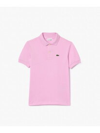 LACOSTE Boys ポロシャツ (半袖) ラコステ トップス ポロシャツ レッド ホワイト ブラック イエロー ネイビー ピンク ブルー オレンジ グリーン【送料無料】