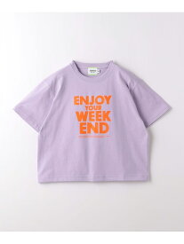 UNITED ARROWS green label relaxing ＜HIGHKING＞TJ エンジョイ Tシャツ 140cm-150cm ユナイテッドアローズ グリーンレーベルリラクシング トップス カットソー・Tシャツ ネイビー パープル【送料無料】