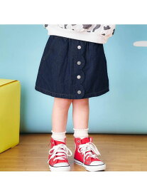 【SALE／30%OFF】apres les cours フロントボタンインパンツ付きスカート エフオーオンラインストア スカート その他のスカート ブラック カーキグリーン ブルー ベージュ【RBA_E】