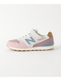 【SALE／10%OFF】UNITED ARROWS green label relaxing ＜New Balance＞ 996 RB3 / 996 RP3 / キッズ 17cm-24cm ユナイテッドアローズ グリーンレーベルリラクシング シューズ・靴 スニーカー ピンク グリーン【RBA_E】【送料無料】